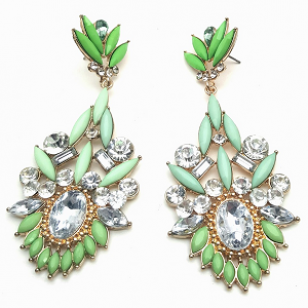 Oorbellen-Apart-Pastel-groen